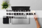 爱游戏ayx线上娱乐体育 - Scout连续七场比赛得分超过重要助攻，美国队不断突破！